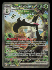 Meowscarada ex 256/193 Special Illustration Rare Paldea Evolved Pokemon