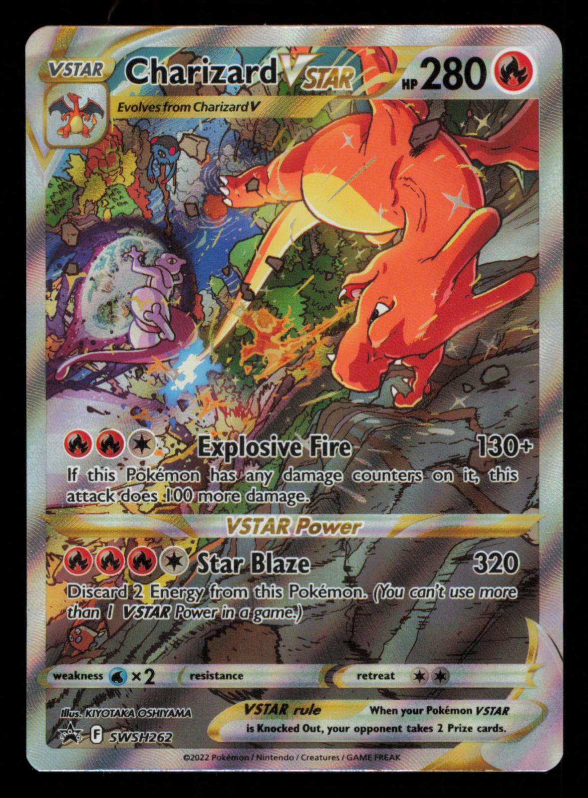 Charizard VSTAR SWSH262 Holo Promo Sword & Shield Promo Pokemon