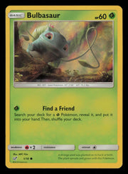 Bulbasaur 1/18 Common Detective Pikachu Pokemon