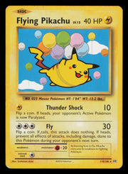 Flying Pikachu 110/108 Secret Rare Evolutions Pokemon