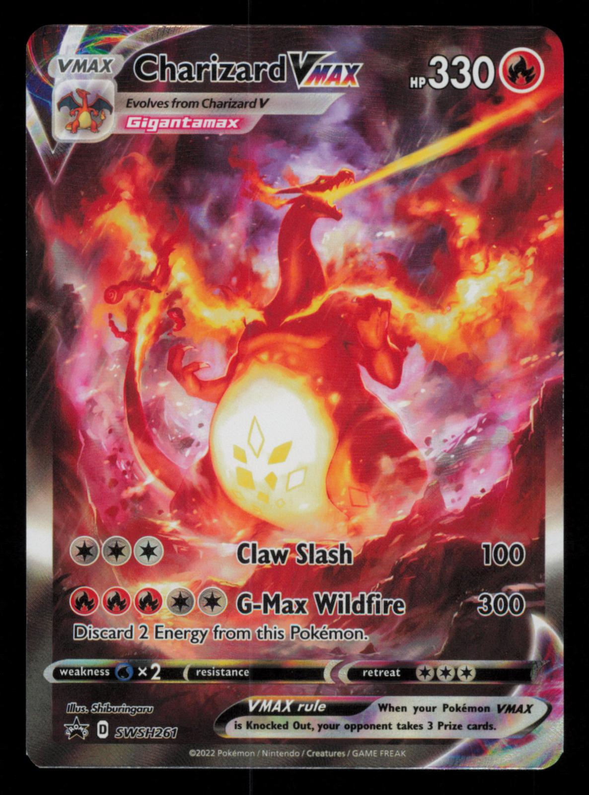 Charizard VMAX SWSH261 Holo Promo Sword & Shield Promo Pokemon