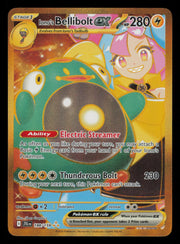 Iono's Bellibolt ex 188/159 Hyper Rare Journey Together Pokemon Holo 