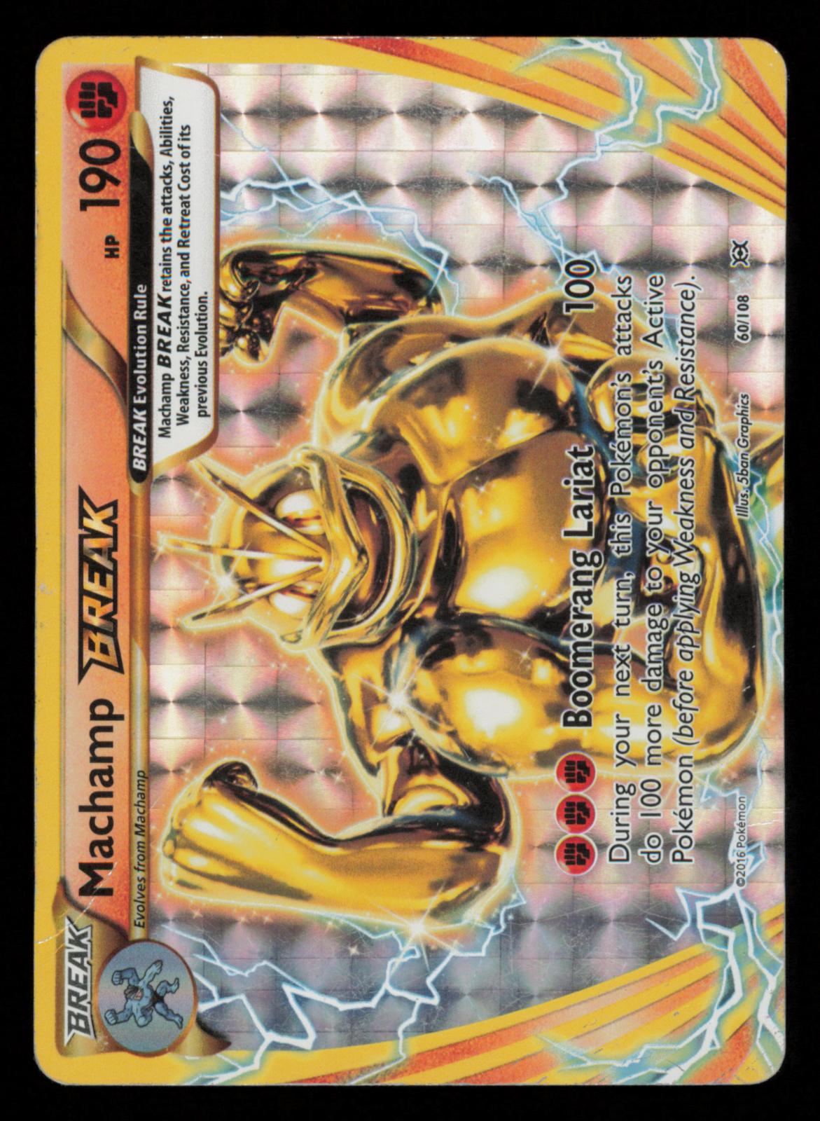 Machamp BREAK 60/108 BREAK Rare Evolutions Pokemon