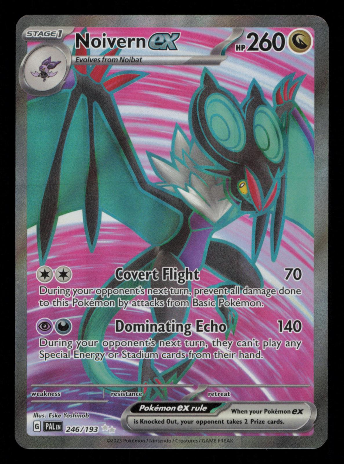 Noivern ex 246/193 Ultra Rare Paldea Evolved Pokemon