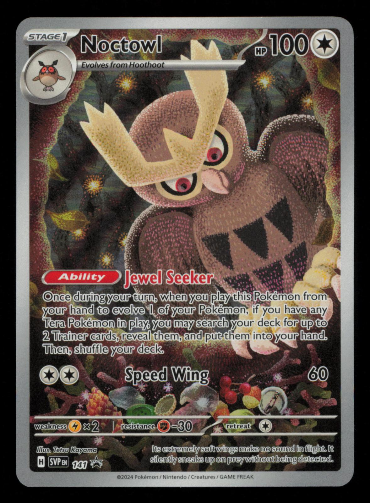 Noctowl 141 Holo Promo Scarlet & Violet Promo Pokemon