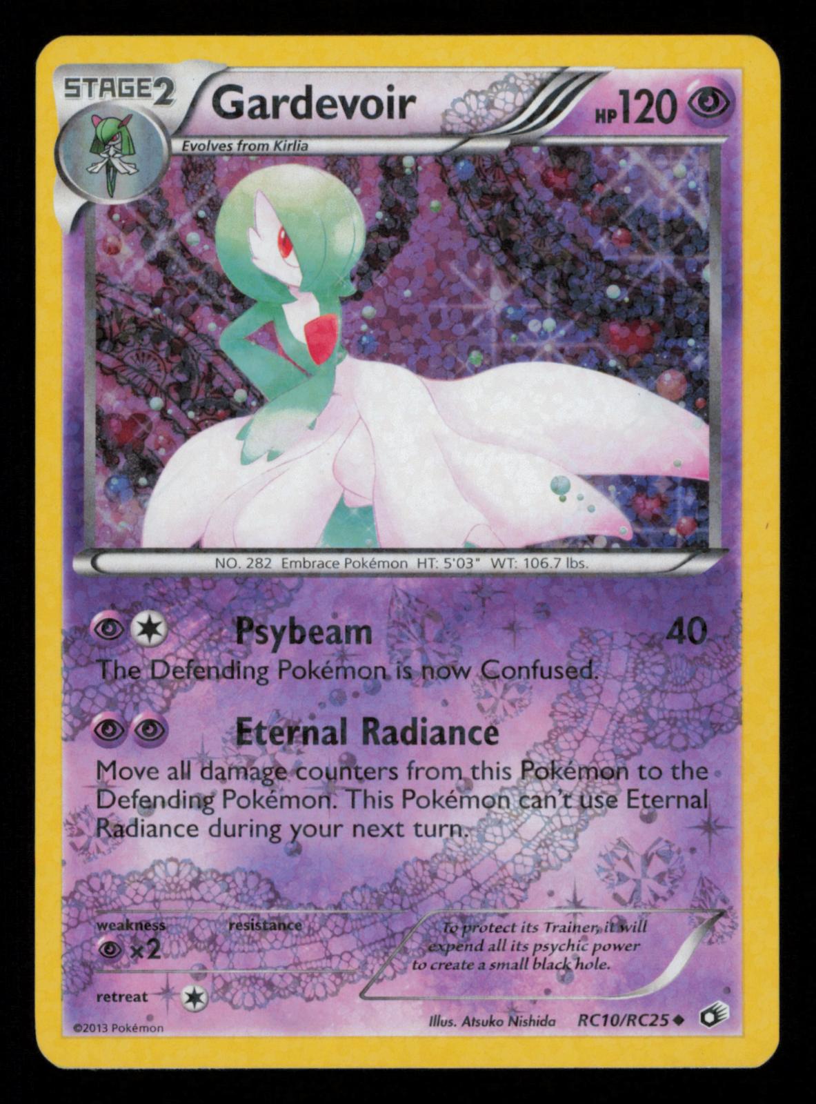 Gardevoir RC10/RC25 Holo Legendary Treasures: Radiant Collection Pokemon