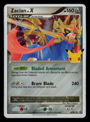 Zacian LV. X SWSH135 Holo Promo Sword & Shield Promo Pokemon