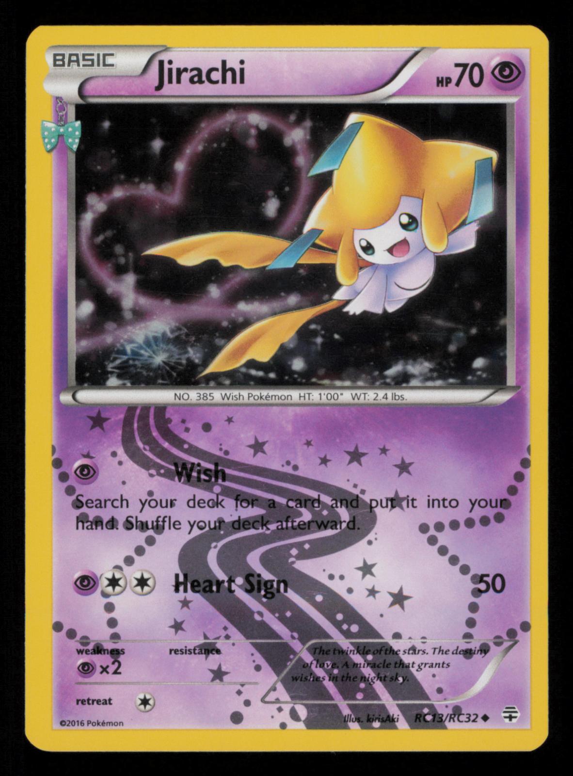 Jirachi RC13/RC32 Uncommon Generations Pokemon
