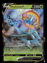 Dhelmise V 009/072 Holo V Rare Shining Fates Pokemon