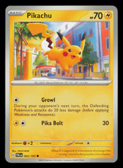 Pikachu 062/193 Common Paldea Evolved Pokemon