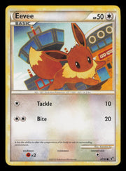 Eevee 47/90 Common HGSS Undaunted Pokemon