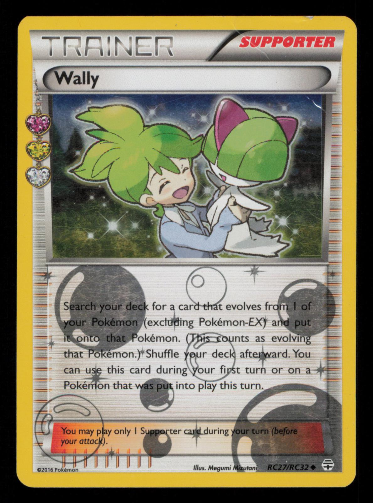 Wally RC27/RC32 Uncommon Generations Pokemon