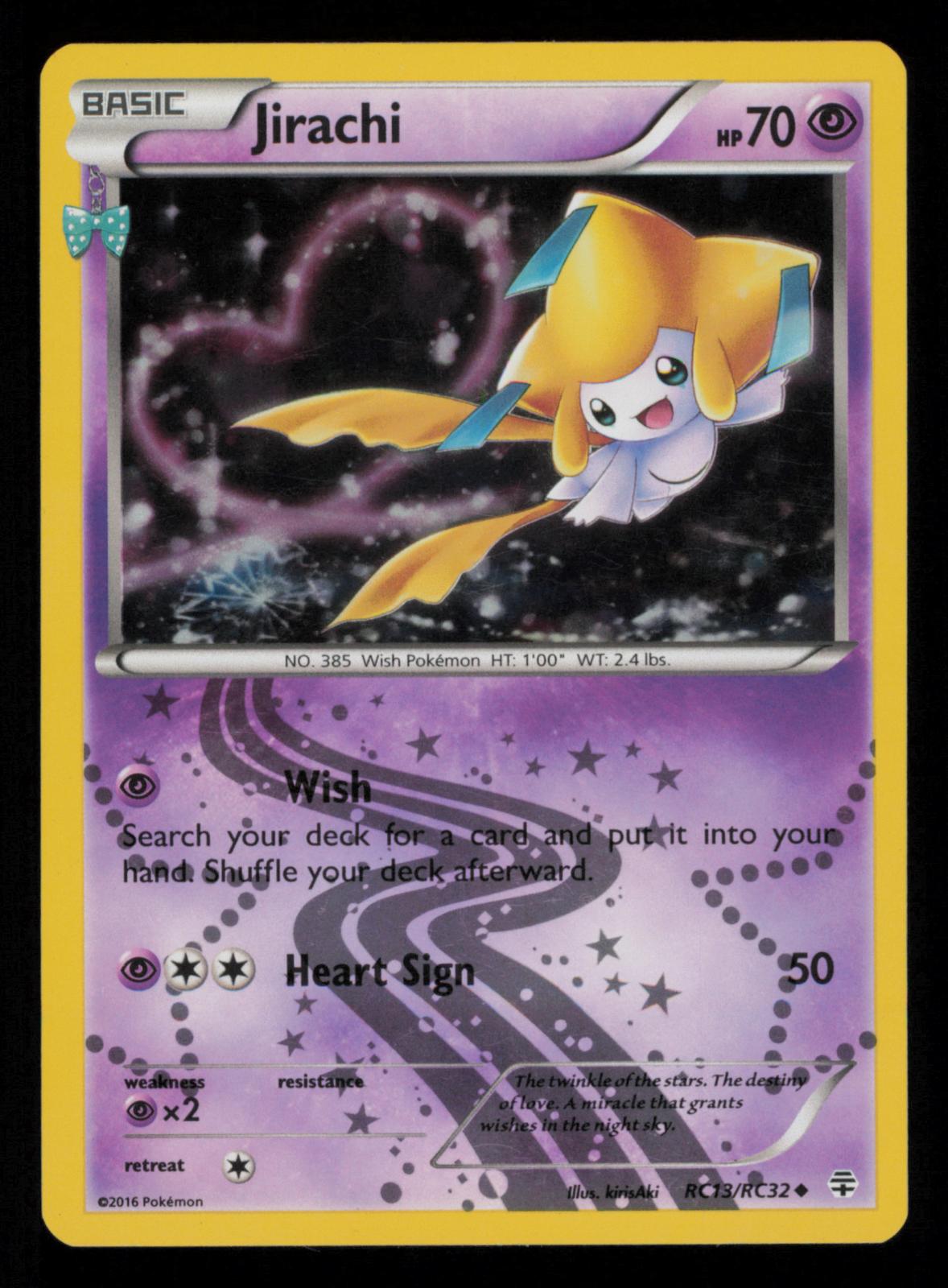 Jirachi RC13/RC32 Uncommon Generations Pokemon