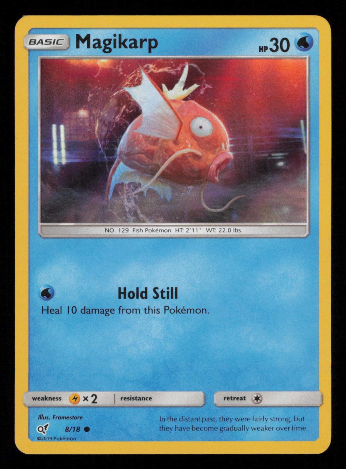 Magikarp 8/18 Common Detective Pikachu Pokemon