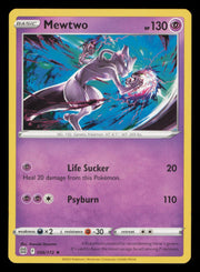 Mewtwo 056/172 Rare Brilliant Stars Pokemon