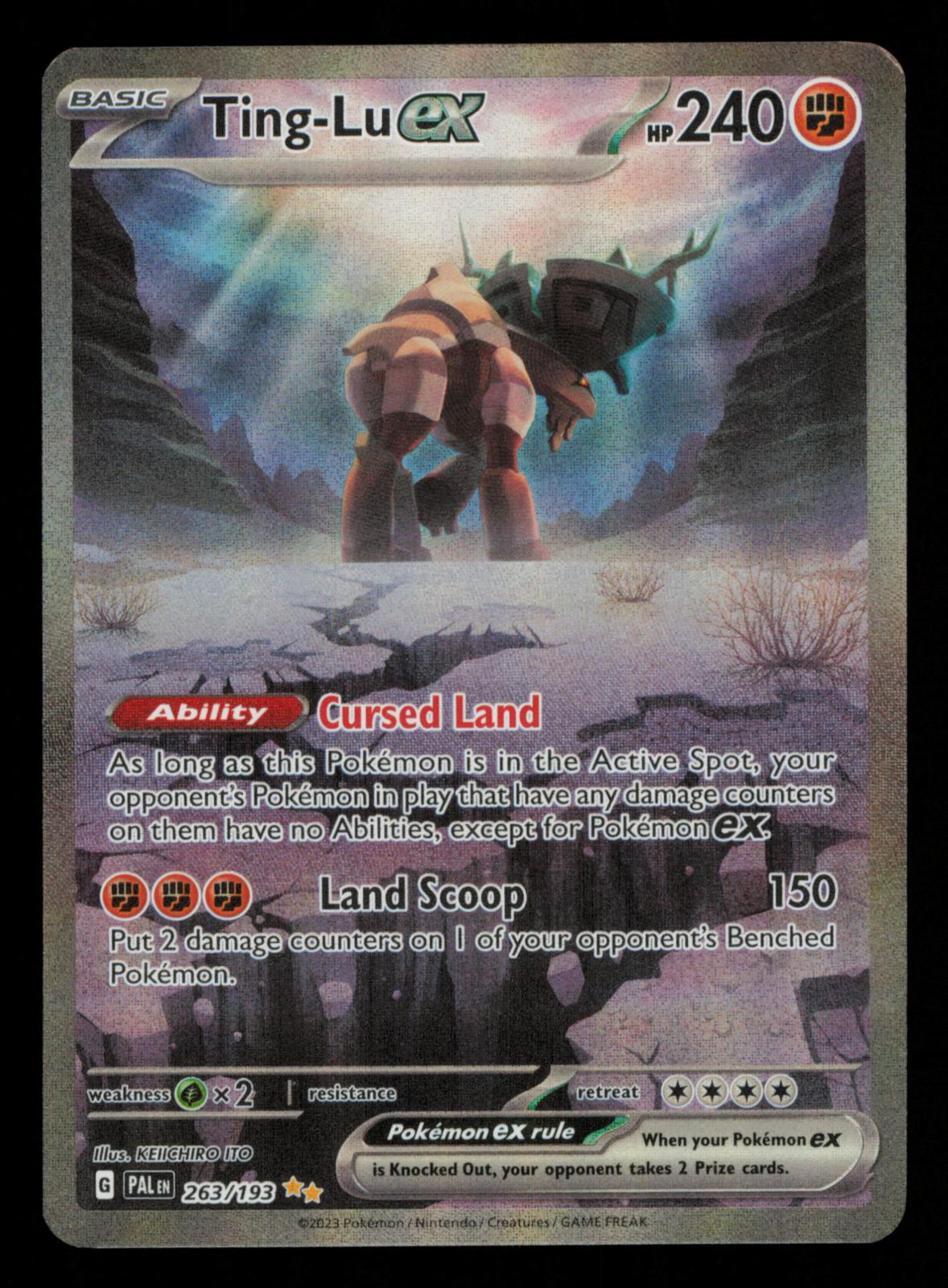 Ting-Lu ex 263/193 Special Illustration Rare Paldea Evolved Pokemon
