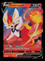 Cinderace V 043/264 Holo V Rare Fusion Strike Pokemon