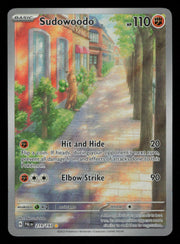 Sudowoodo 219/193 Illustration Rare Paldea Evolved Pokemon