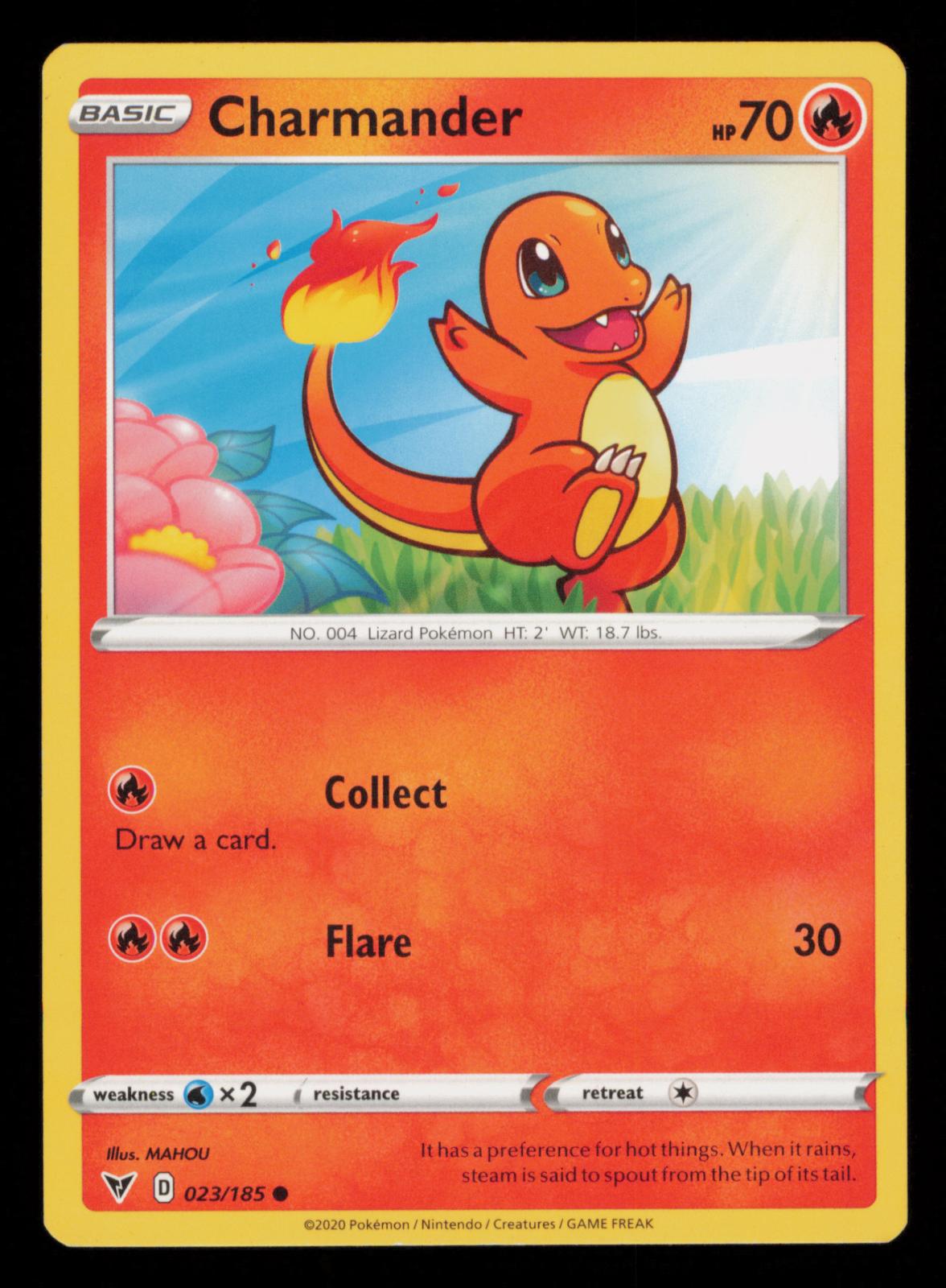 Charmander 023/185 Common Vivid Voltage Pokemon