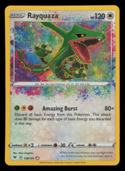 Rayquaza 138/185 Amazing Rare Vivid Voltage Pokemon Holo