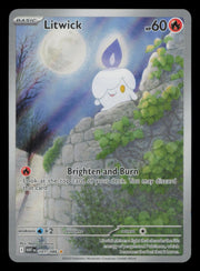 Litwick 101/086 Holo Illustration Rare White Flare Pokemon 