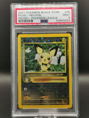 Pichu 35 Reveres Foil Promo PSA 9