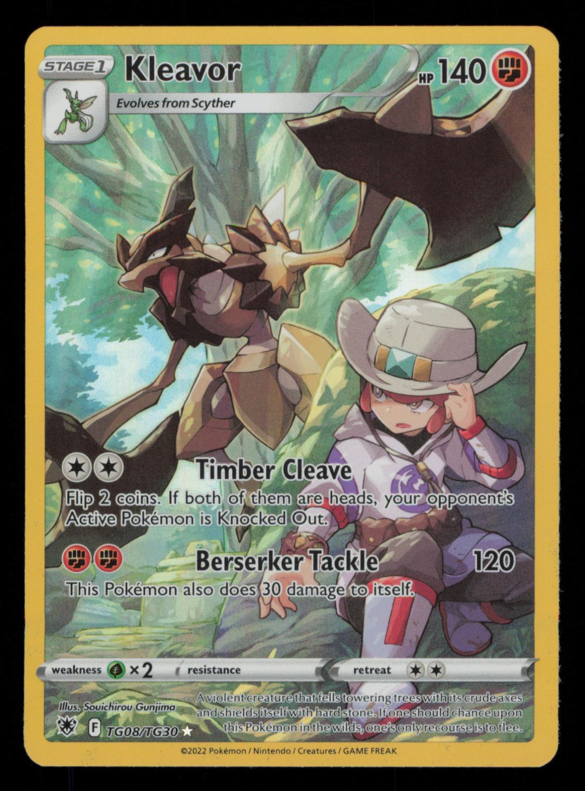 Kleavor TG08/TG30 Holo Astral Radiance Trainer Gallery Pokemon