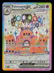 Palossand ex 221/191 Ultra Rare Surging Sparks Pokemon