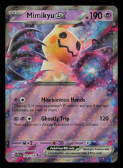 Mimikyu ex 069/159 Double Rare Journey Together Pokemon