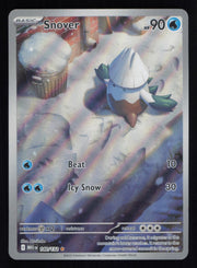 Snover 140/132 Illustration Rare Mega Evolution Pokemon