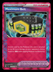 Maximum Belt 154/162 ACE SPEC Rare Temporal Forces Pokemon