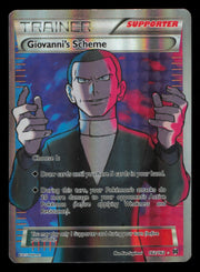 Giovanni's Scheme 162/162 Ultra Rare BREAKthrough Pokemon Holo