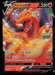 Charizard V 019/189 Holo V Rare Darkness Ablaze Pokemon