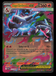 Mega Charizard X ex 013/094 Double Rare Phantasmal Flames Pokemon