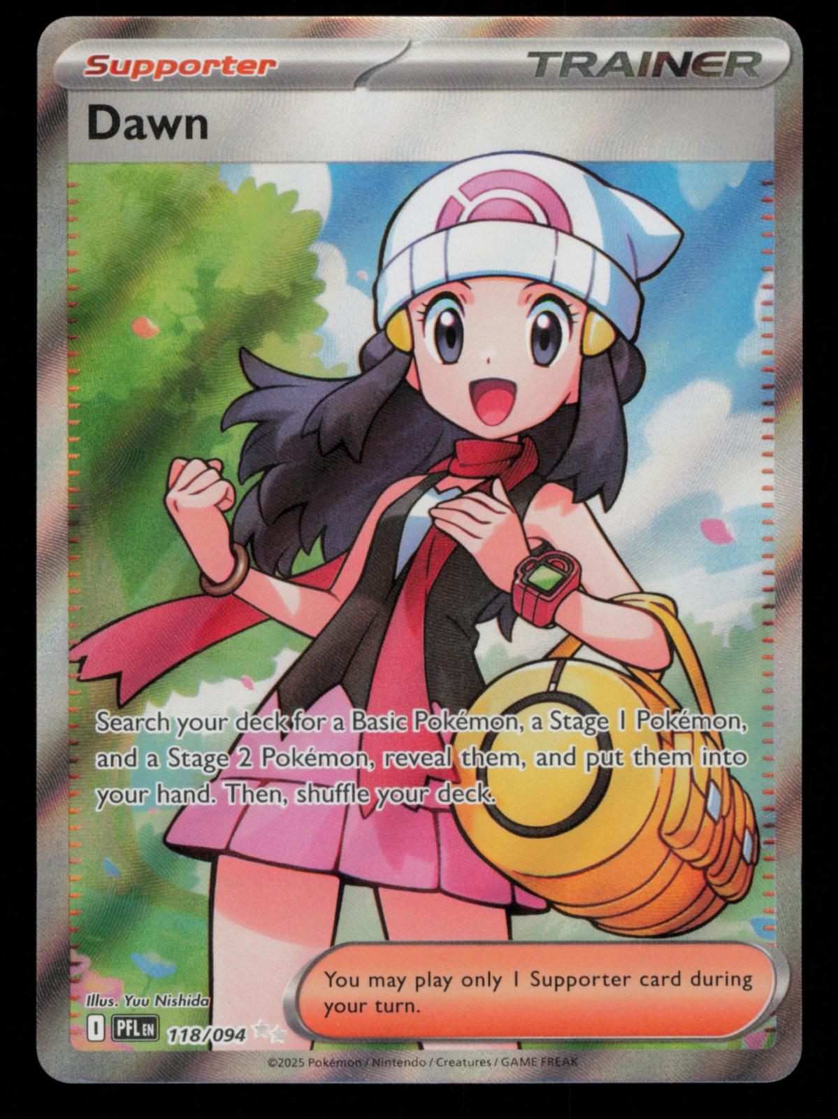 Dawn 118/094 Ultra Rare Phantasmal Flames Pokemon