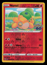 Numel (Peelable Ditto) 013/078 Common Pokemon GO Pokemon Reverse Holo