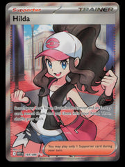 Hilda 164/086 Holo Ultra Rare White Flare Pokemon
