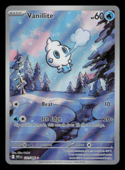 Vanillite 111/086 Holo Illustration Rare White Flare Pokemon