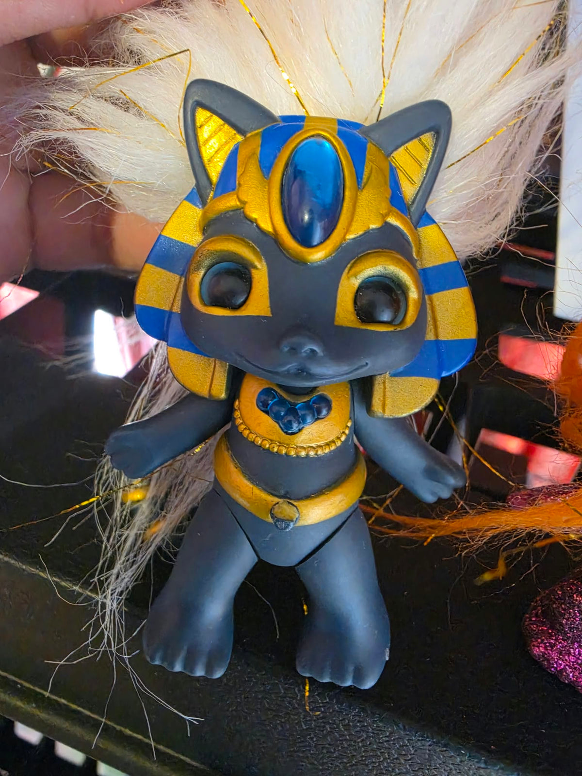 Ultra Rare Cleocat Zelf + Troll Doll DAM Limited Edition Purple YY12014