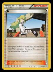 N (Supporter) BW100 Rare Deck Exclusives Pokemon