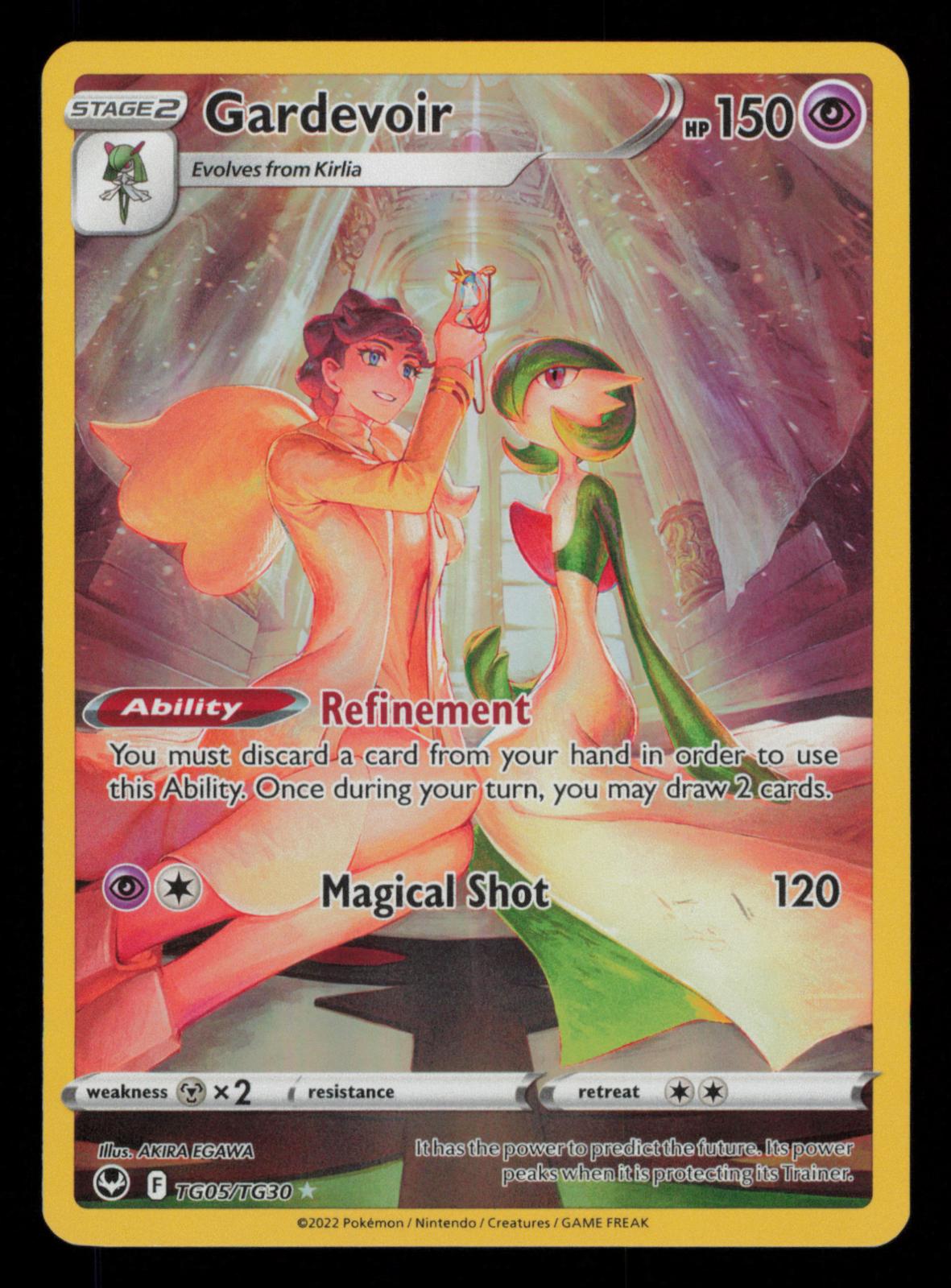 Gardevoir TG05/TG30 Holo Silver Tempest Trainer Gallery Pokemon