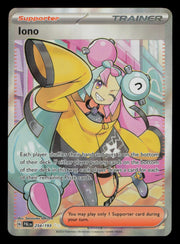 Iono 254/193 Ultra Rare Paldea Evolved Pokemon Holo