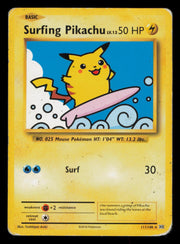 Surfing Pikachu 111/108 Secret Rare Evolutions Pokemon