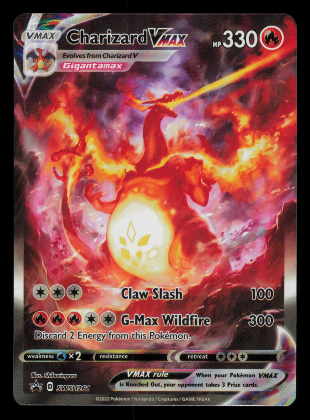 Charizard VMAX SWSH261 Holo Promo Sword & Shield Promo Pokemon