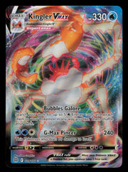 Kingler VMAX 029/172 Holo VMAX Rare Brilliant Stars Pokemon