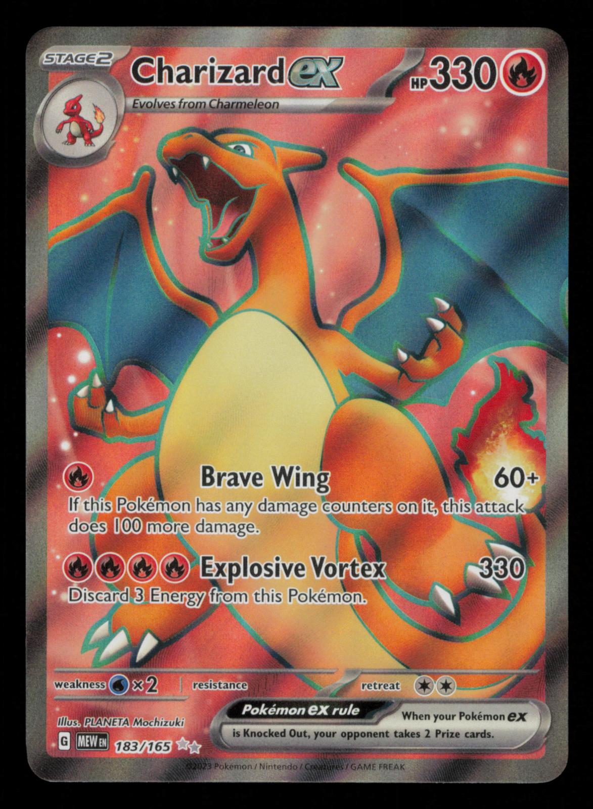 Charizard ex 183/165 Ultra Rare 151 Pokemon