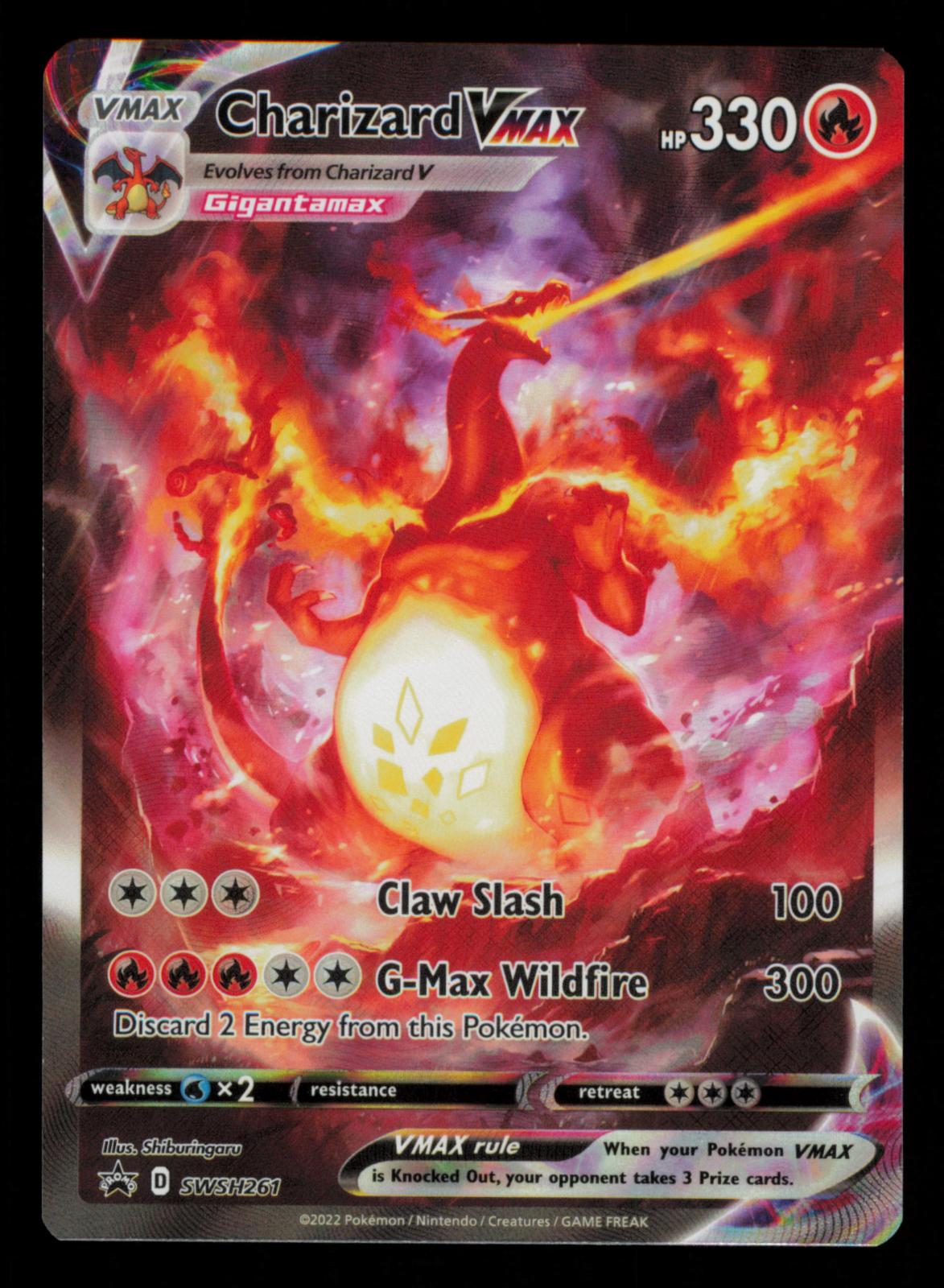 Charizard VMAX SWSH261 Holo Promo Sword & Shield Promo Pokemon