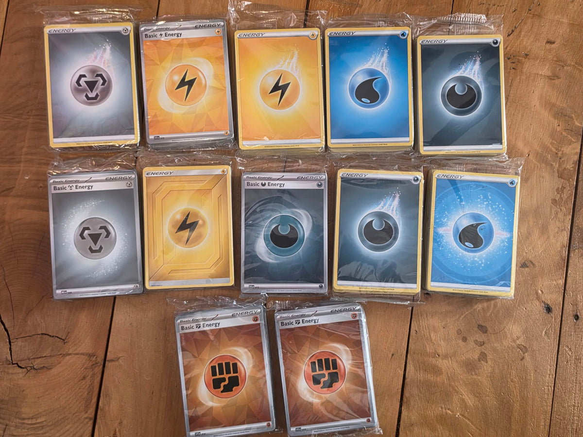 12 Energy packets sealed, 540 cards.