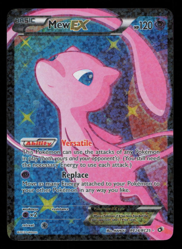 Mew EX (Full Art) RC24/RC25 Holo Legendary Treasures: Radiant Collection Pokemon