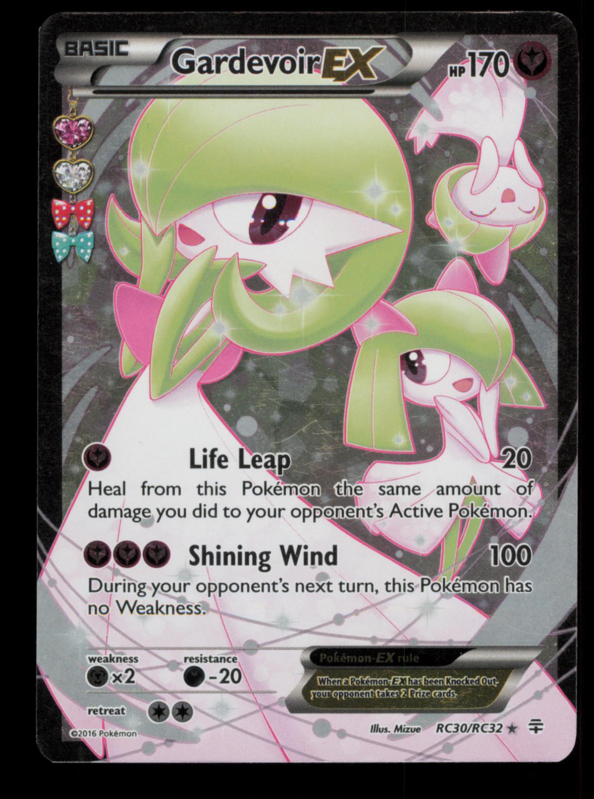 Gardevoir EX RC30/RC32 Ultra Rare Generations Pokemon